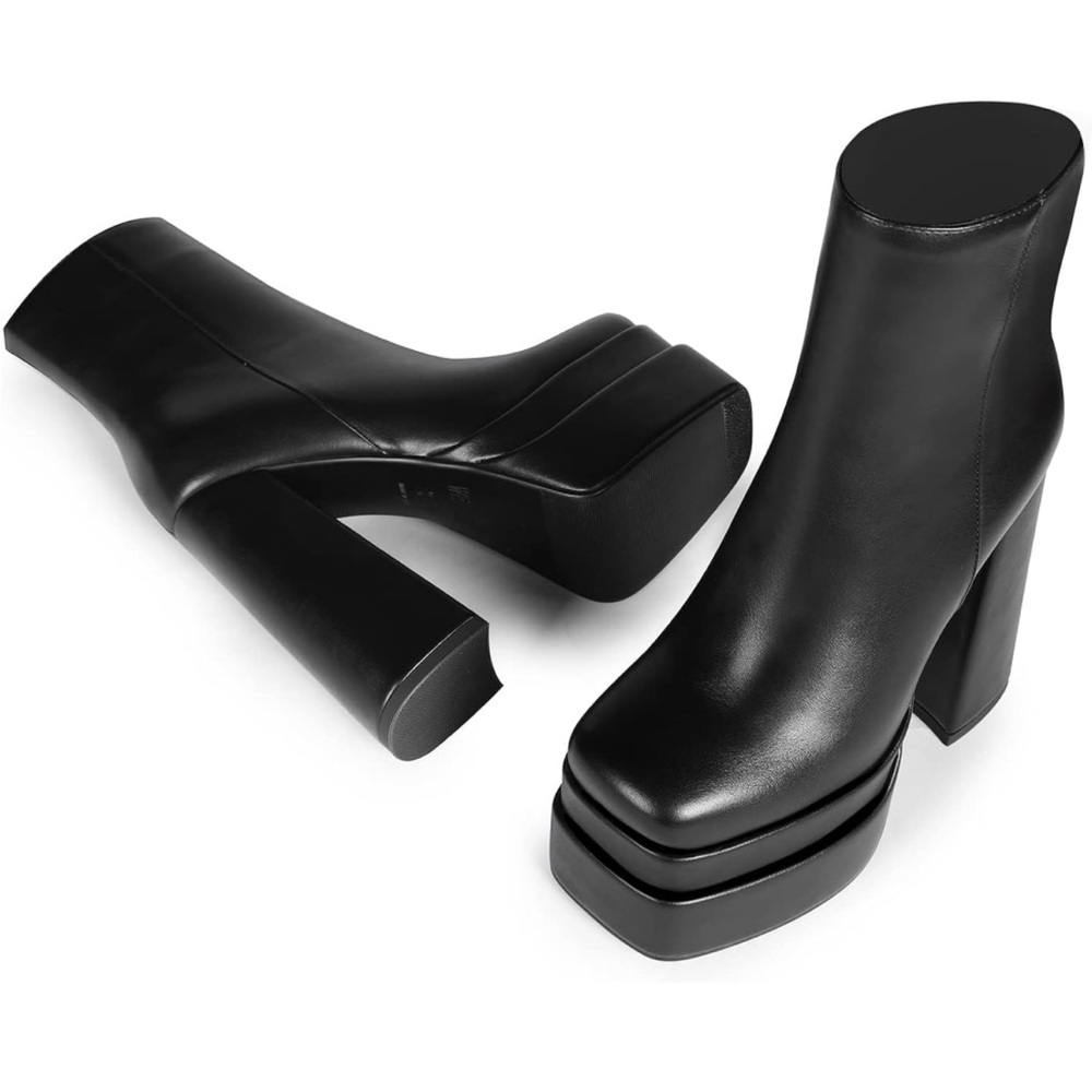 Black Platform Boots